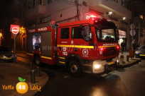 إصابة 20 شخصا جراء استنشاق الدخان بحريق منزل في بات يام